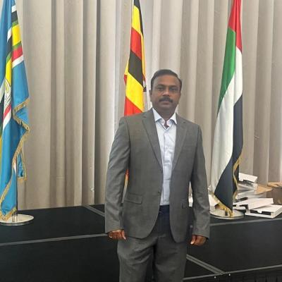 Managing Director Mr. Binu S At Uganda Uae Business Forum Held At Dubai Grand Sheraton Hotel